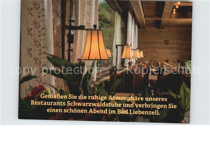 Bad Liebenzell Restaurant Schwarzwaldstube Kronen Hotel