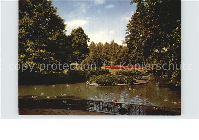 Bad Nauheim Kleiner Teich im Kurpark