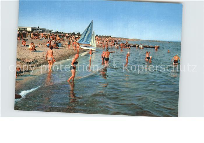 Lensterstrand Strandleben