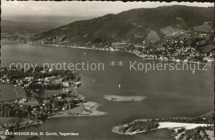 Bad Wiessee Sankt Quirin Fliegeraufnahme