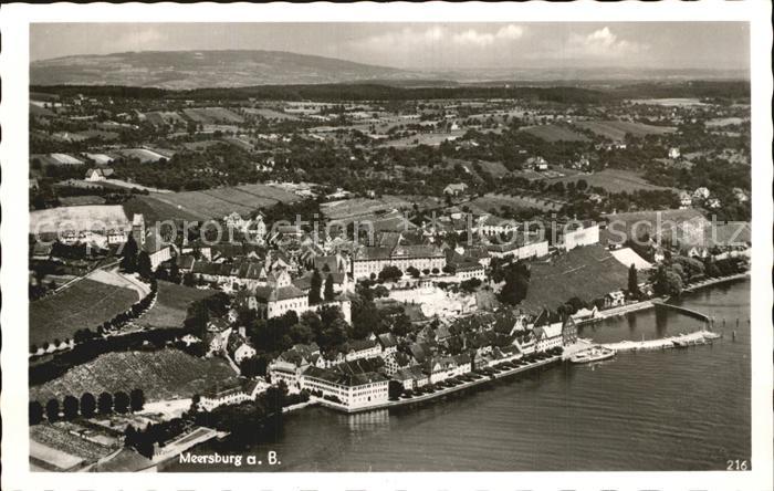 Meersburg Bodensee Fliegeraufnahme