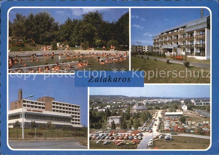 Zalakaros Freibad Hotel Teilansicht