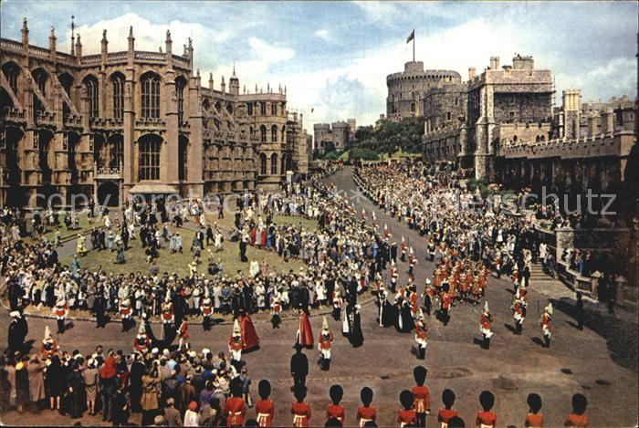 Windsor Castle Garter Procession