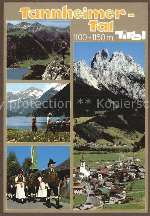 Tannheim Tirol Tracht See