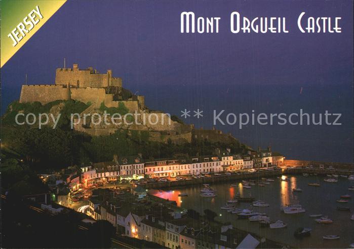 Jersey United Kingdom Mont Orgueil Schloss