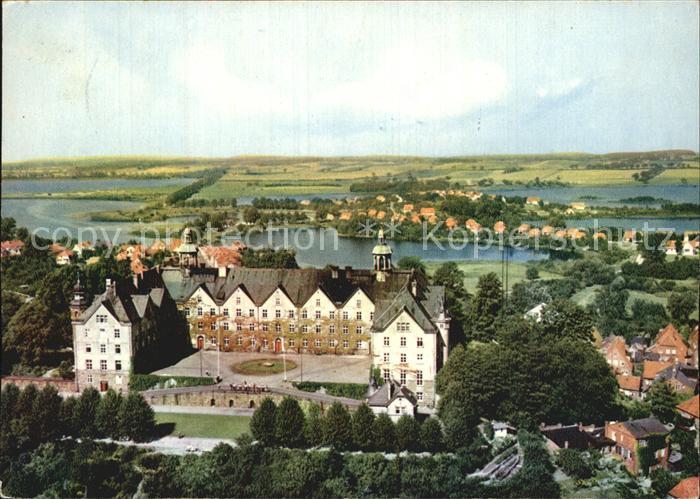 Ploen See Fliegeraufnahme Schloss