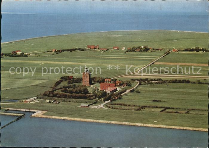 Insel Neuwerk Fliegeraufnahme