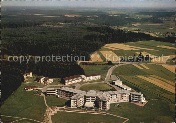 Donaueschingen Fliegeraufnahme Sanatorium Sonnhalde