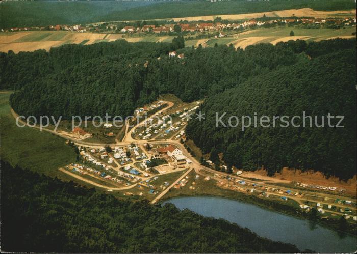 Trippstadt Fliegeraufnahme Campingplatz Waldeslust