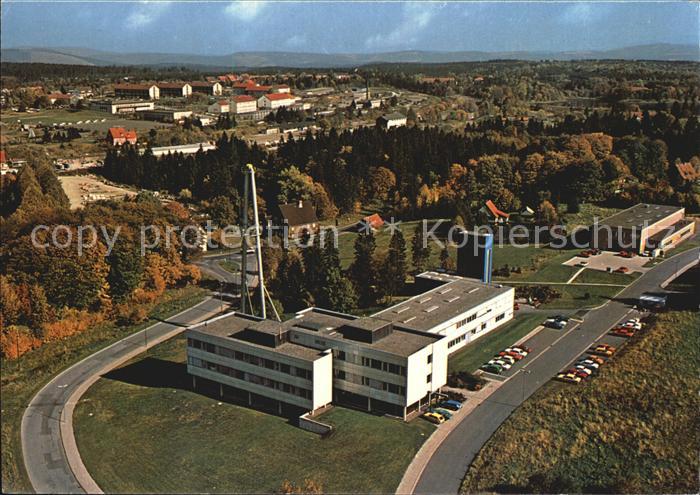 Clausthal-Zellerfeld Goslar Niedersachsen Fliegeraufnahme Technische Universitae