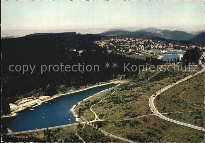 Hahnenklee-Bockswiese Harz Fliegeraufnahme
