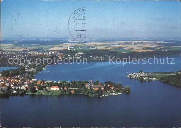 Ratzeburg Schleswig-Holstein Fliegeraufnahme Domhalbinsel