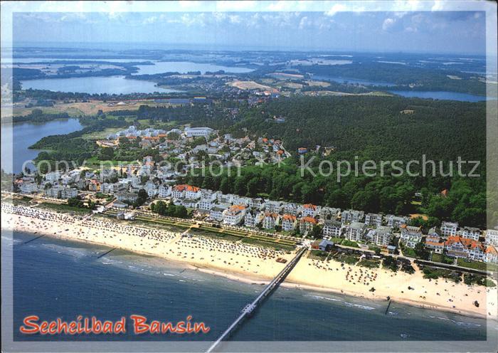 Bansin Ostseebad Fliegeraufnahme