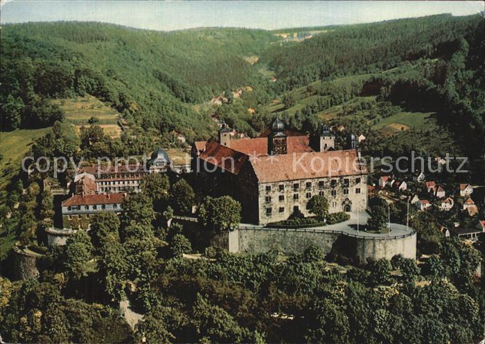 Kulmbach Bayern Fliegeraufnahme Plassenburg