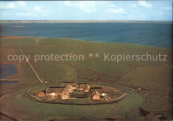 Hallig Groede Fliegeraufnahme