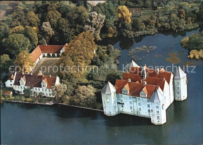 Gluecksburg Ostseebad Fliegeraufnahme Schloss