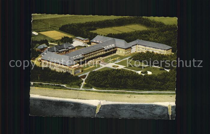 Utersum Fliegeraufnahme Nordseesanatorium