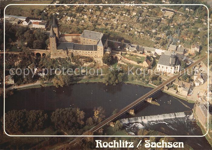 Rochlitz Sachsen Fliegeraufnahme