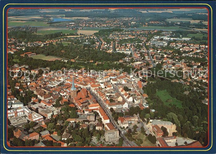 Uelzen Lueneburger Heide Fliegeraufnahme