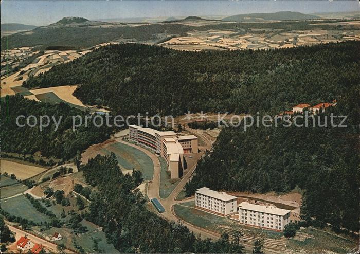 Schwabthal Fliegeraufnahme Sanatorium Lautergrund