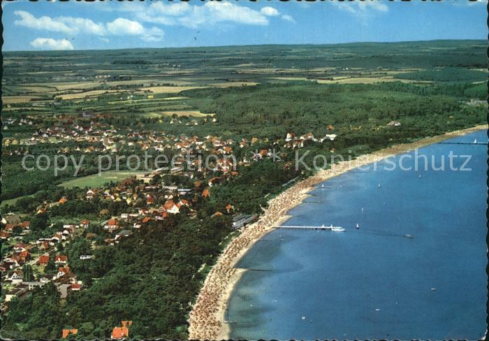 Timmendorfer Strand Fliegeraufnahme