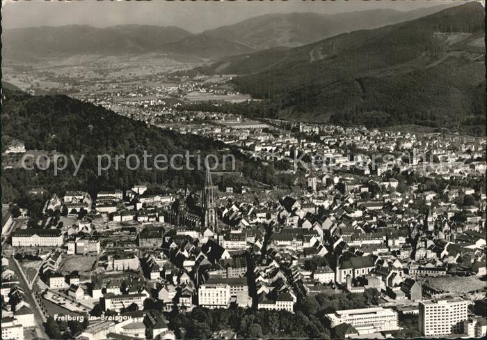 Freiburg Breisgau Fliegeraufnahme