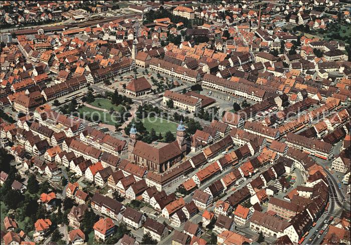FREUDENSTADT BW Heilklimatischer Kurort Fliegeraufnahme
