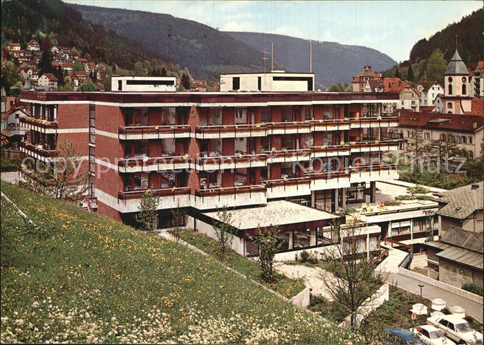 Wildbad Schwarzwald Staatliches Rheumakrankenhaus Klinik