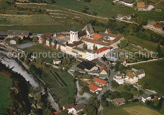 Neustift Brixen Suedtirol Augustiner Chorherrenstift Fliegeraufnahme