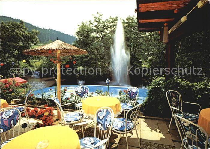 Klosterreichenbach Restaurant Pension Cafe Groeger Terrasse