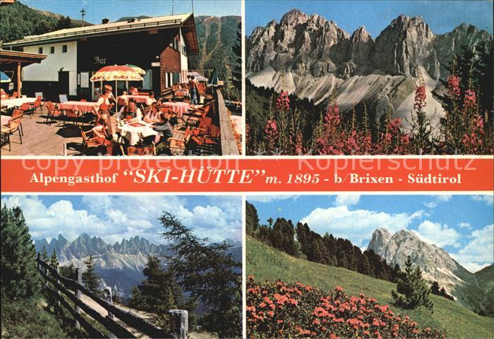Bressanone Alpengasthof Ski Huette Albergo Sonnenterrasse Dolomiten