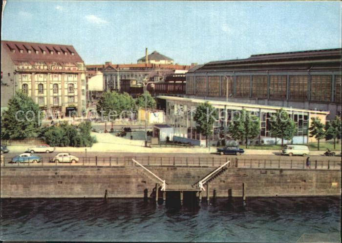 BERLIN  CITY S Bahnhof Friedrichstrasse Hauptstadt der DDR