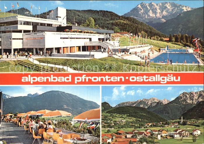 Pfronten Ostallgaeu Bayern Alpenbad Sport und Erholungszentrum Sonnenterrasse Al
