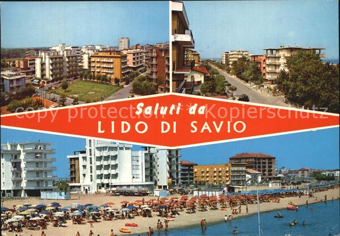 Lido di Savio Hotels am Strand