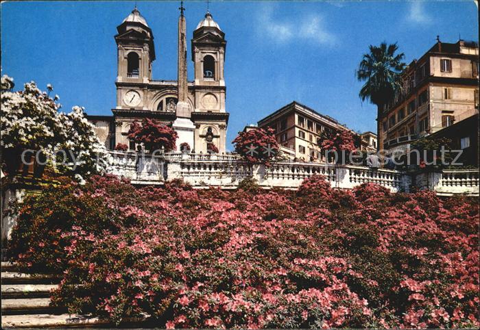 Roma Rom Primavera Romana a Trinita dei Monti