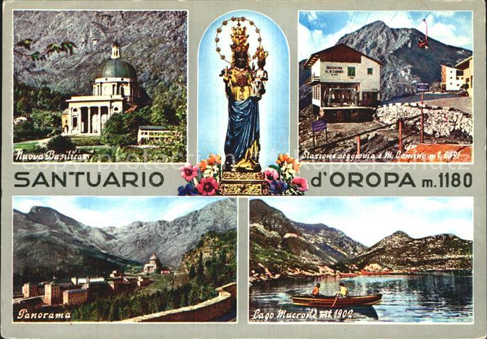 Biella Santuario d Oropa Basilica Monte Camino Lago Mucrone Wallfahrtskirche