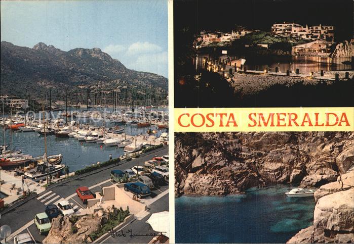 Porto Cervo Porto Hafen Nachtaufnahme Bucht Kueste