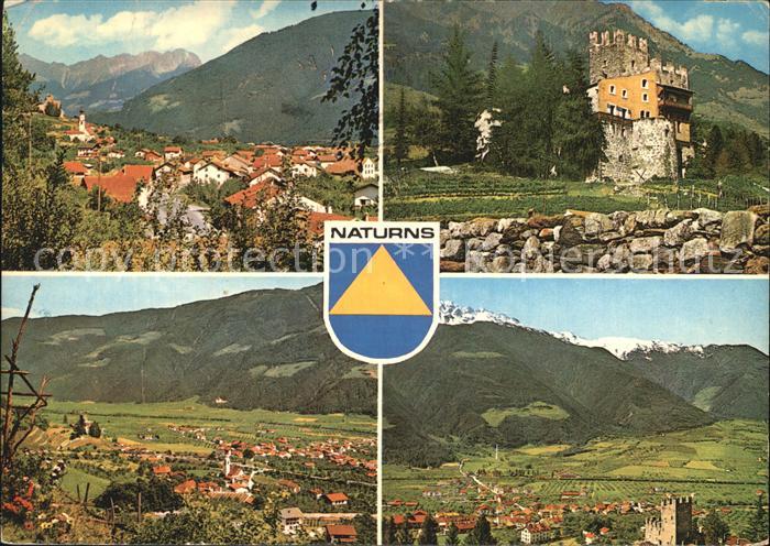 Naturns Panorama Val Venosta Burgruine