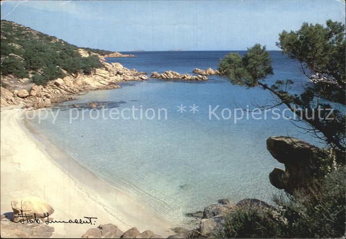 La Maddalena Cala Conneri Spiaggia Strand