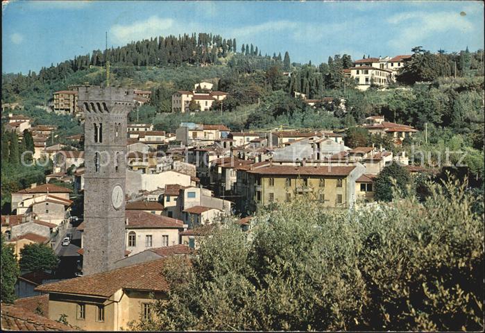Fiesole Ortsansicht mit Kirche