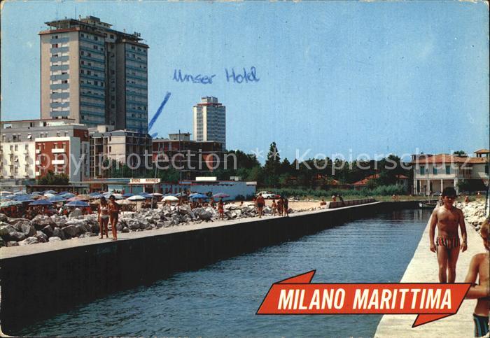 Milano Marittima Porto Canale Kanalhafen Riviera Adriatica