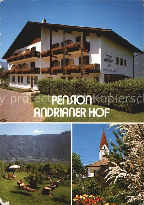 Andrian Pension Andrianer Hof Liegewiese Kirche