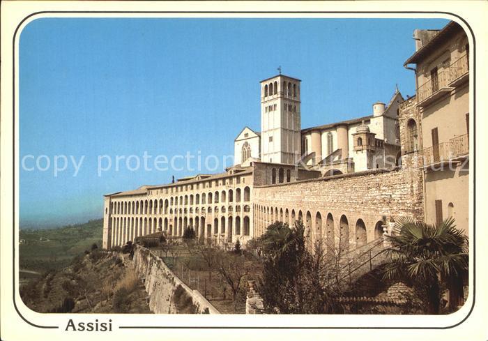Assisi Umbria Basilica di San Francesco e Sacro Convento Basilika Kloster
