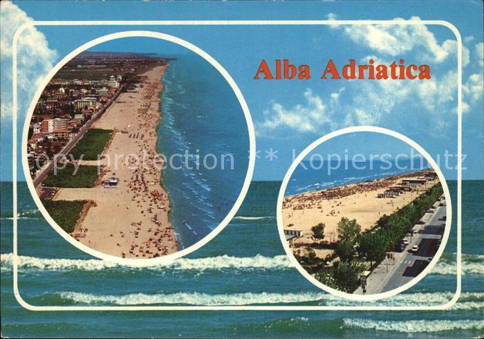 Alba Adriatica Strand Promenade