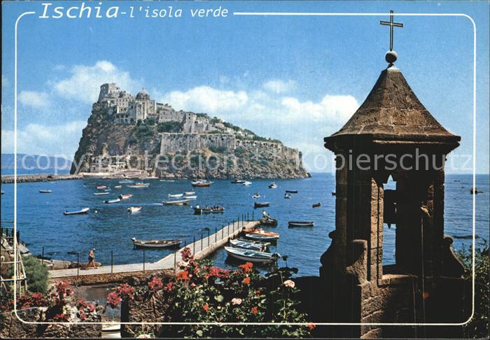 Ischia Castello Schloss Hafen