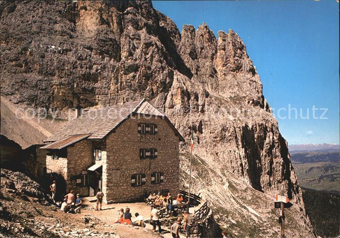 Rifugio Vicenza al Sassolungo Berghaus Dolomiten