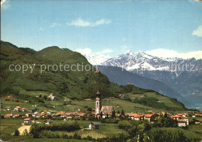 Appiano San Paolo Chiesa St Pauls Kirche Alpenpanorama