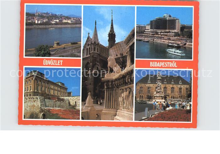 Budapest Sehenswuerdigkeiten der Stadt Denkmal Donau