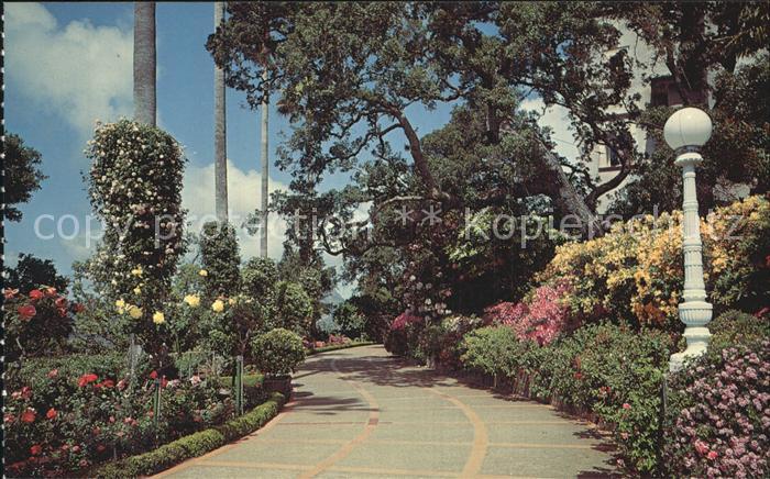 San Simeon State Historical Monument Gardens Casa Grande