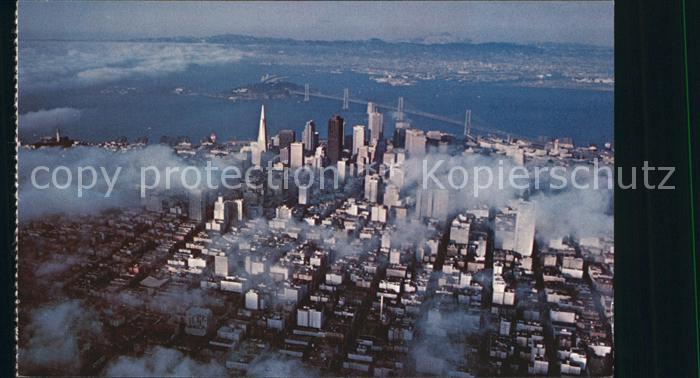 San Francisco California Fliegeraufnahme Skyline